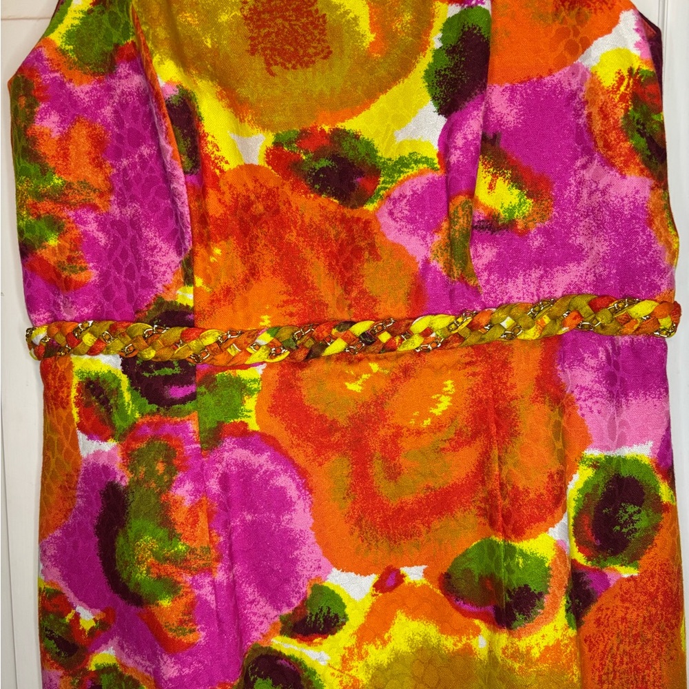 Muse Multicolor Abstract Dress - Picture 2 of 6